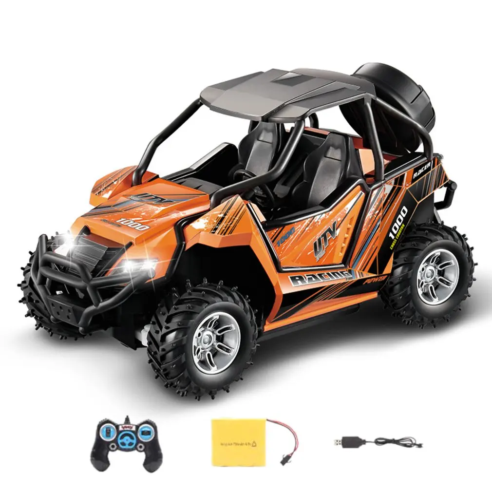 

1: 14 4 Channel UTV All Terrain Remote Control Vehicle 4 Channel Remote Control Toys With LED Lights Birthday Gifts