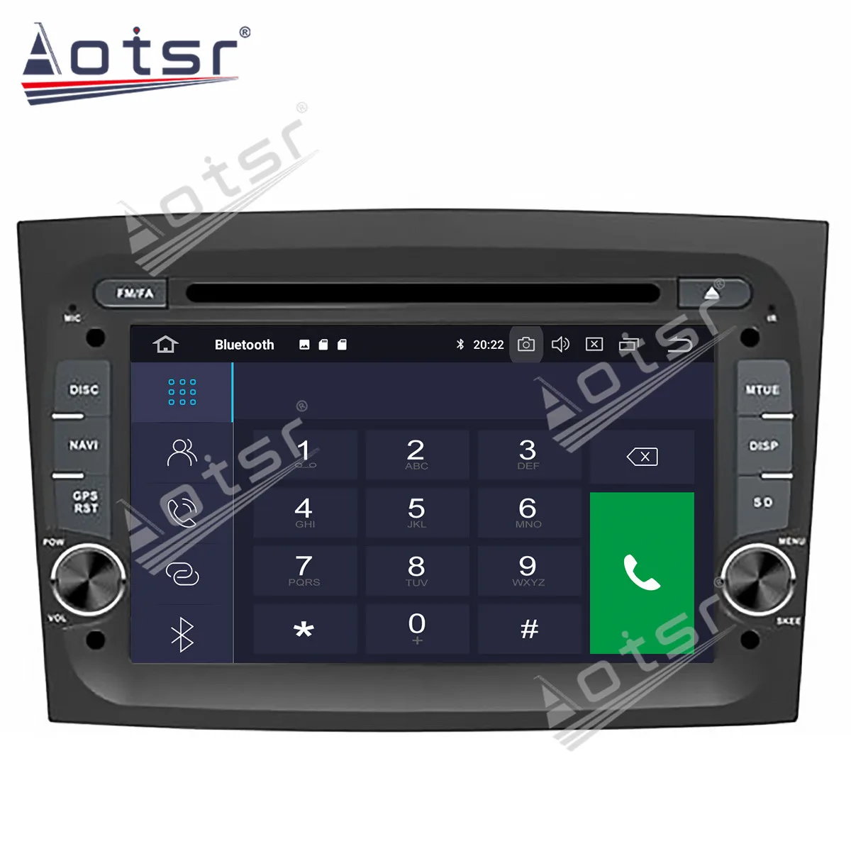 For Fiat Doblo 2016 2017 2018 Car Multimedia Radio Player Stereo screen Android 10 DSP 7 inch IPS Audio GPS Navi head unit | Автомобили и
