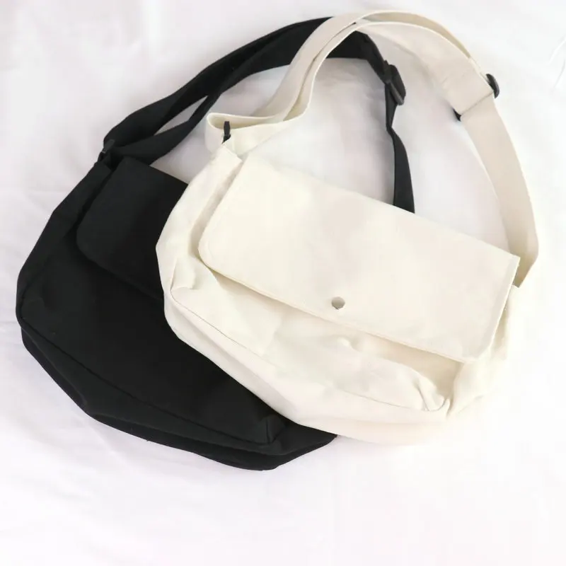 Простая Сумка через плечо Женская Холщовая для женщин маленькая универсальная с