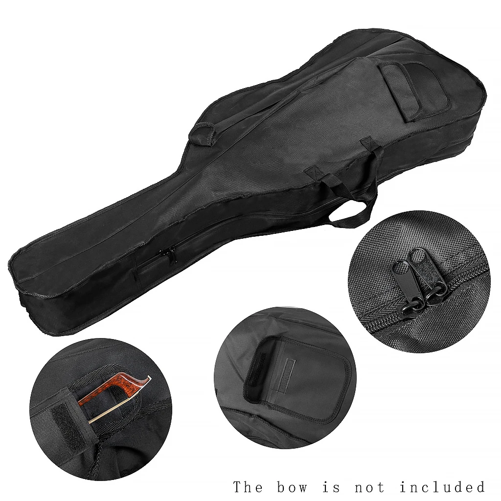 Профессиональная прочная водонепроницаемая сумка 1/4 для виолончели с