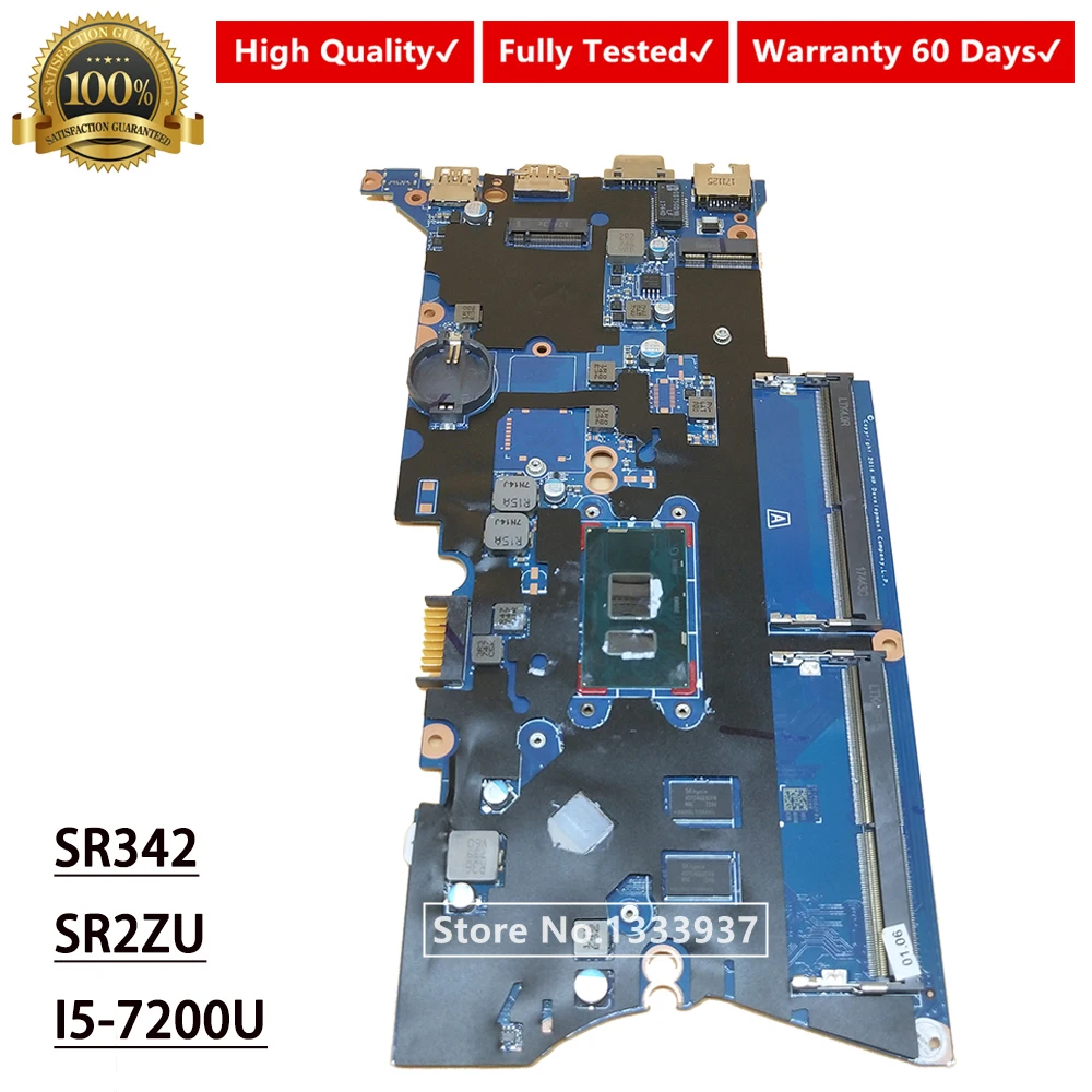 For HP Probook 440-G4 430-G4 440 G4 430 MAIN BOARD SR342 I5-7200U DDR4 DA0X81MB6E0 Laptop Motherboard | Компьютеры и офис