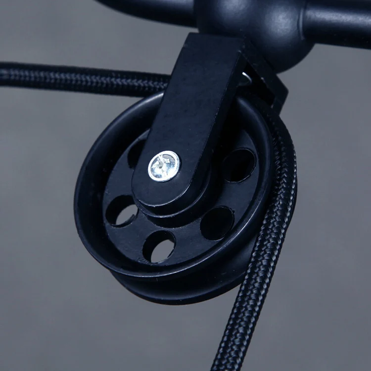 Фабричная нить тройной отражатель люстра шкив потолочный светильник лофт E27