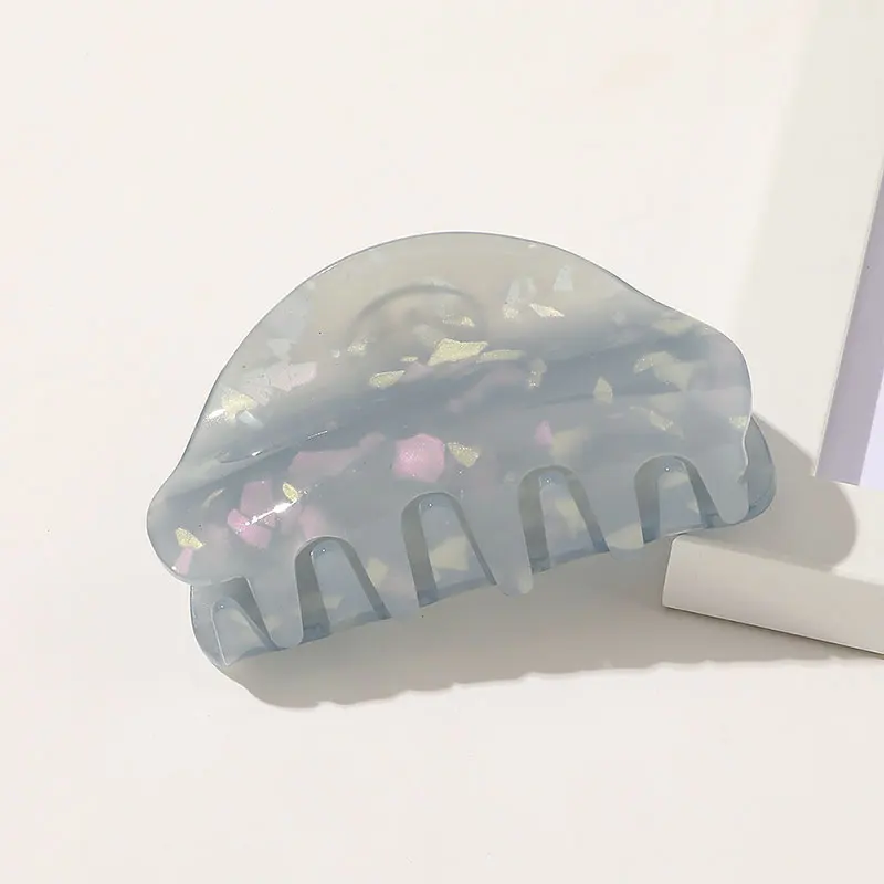 1 шт. заколка краб для волос с мраморным принтом| |