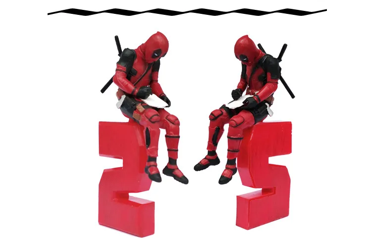 Автомобили украшения личность Deadpool кукла украшение автомобиля центральной консоли украшения компьютер компаньон кукла авто аксессуары