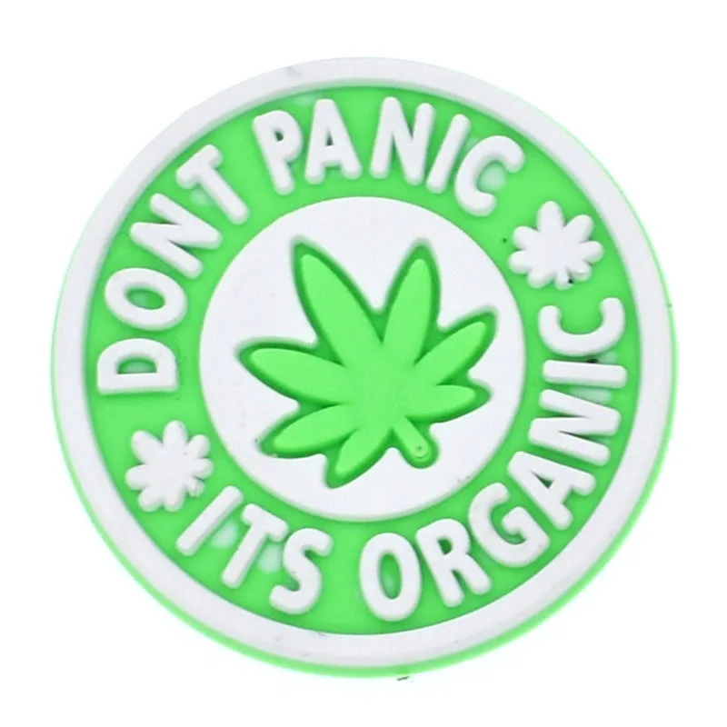 weed leaves 1pcs Shoe Decoration Buckle Charms JIBZ DIY serious combiation for croc Bracelets birthday kids friends Gifts