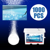 1000pcs pool tablets chlorinating tablets with storage box swimming pool cleaning tool ts3 outdoor hot tubs accessories