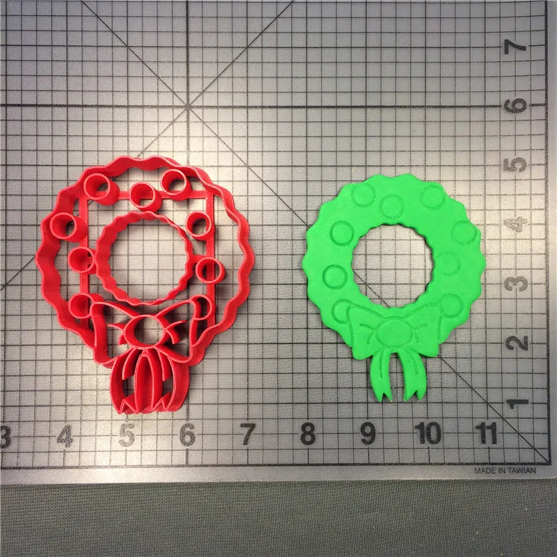 Счастливого Рождества орнамент с оленями венок Пряничный человек печать на
