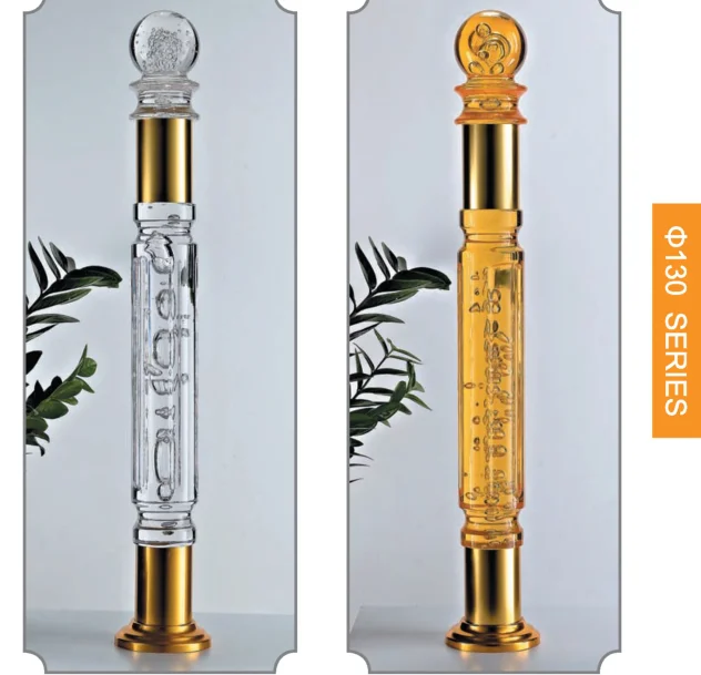 Бесплатная доставка Пользовательские Вилла акриловый забор части полюсов легко