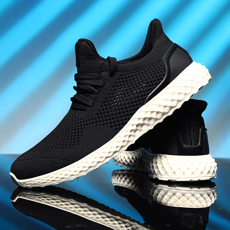 Новая летняя мужская обувь спортивная классическая дышащая с низким вырезом для