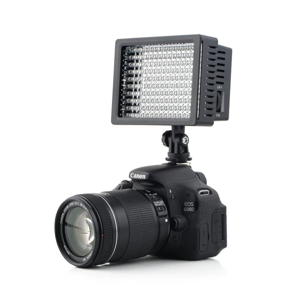 1 комплект фотостудии 160 светодиодный студийный видео свет для Canon для камеры Nikon DV видеокамеры