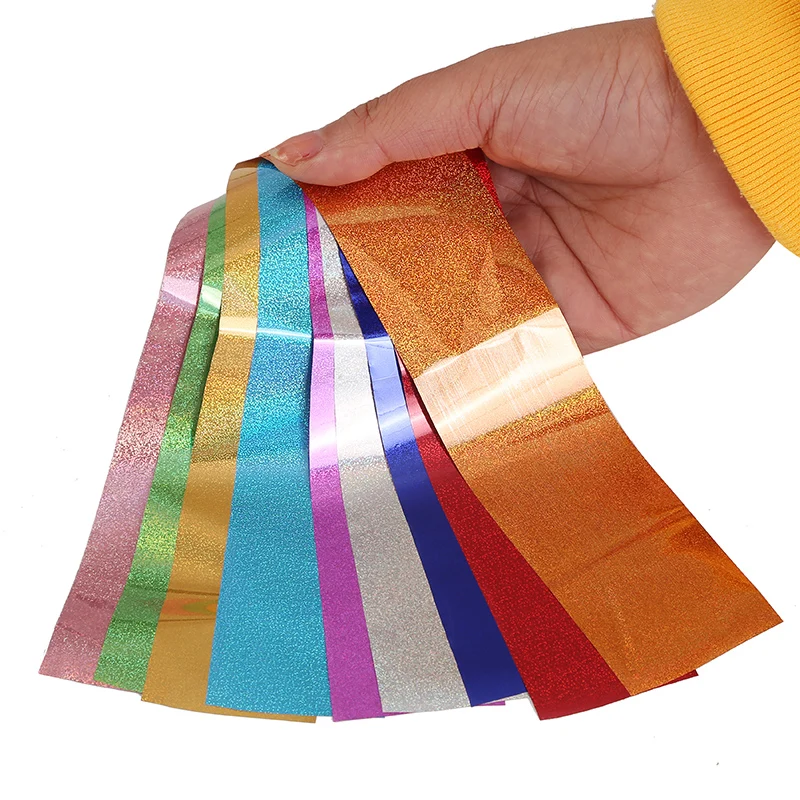 10 рулонов/набор голографические наклейки для ногтей | Красота и здоровье