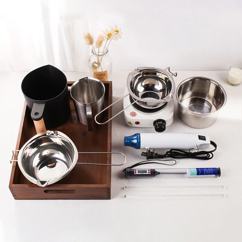 Подсвечник из нержавеющей стали для изготовления свечей ручной работы кашпо