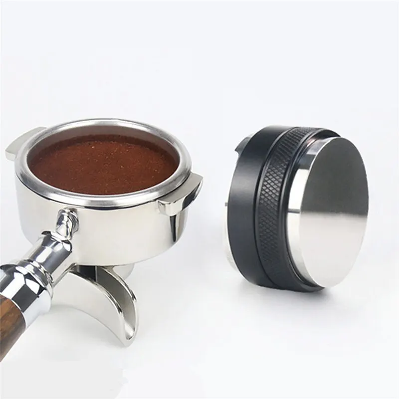 Coffee Distributor, Espresso Distribution Tool/Leveler, 3 Angled Slopes
Adjustable Palm Tamper Fits 51/53/58mm Portafilter