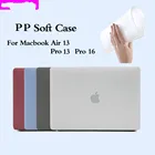 2020 новый мягкий чехол для ноутбука MacBook Air 13, чехол A2179 A2337 Touch ID Pro 13 M1, чехол A2289 A2159 A2338 Pro 16 A2141 2019, чехол
