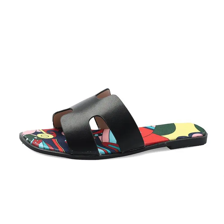 

Luxury Women's Slippers 2021 New Women's Shoes, Bohemian Flat-bottomed Flip-flop Sandals, Fashion Sandals, Women's Shoes