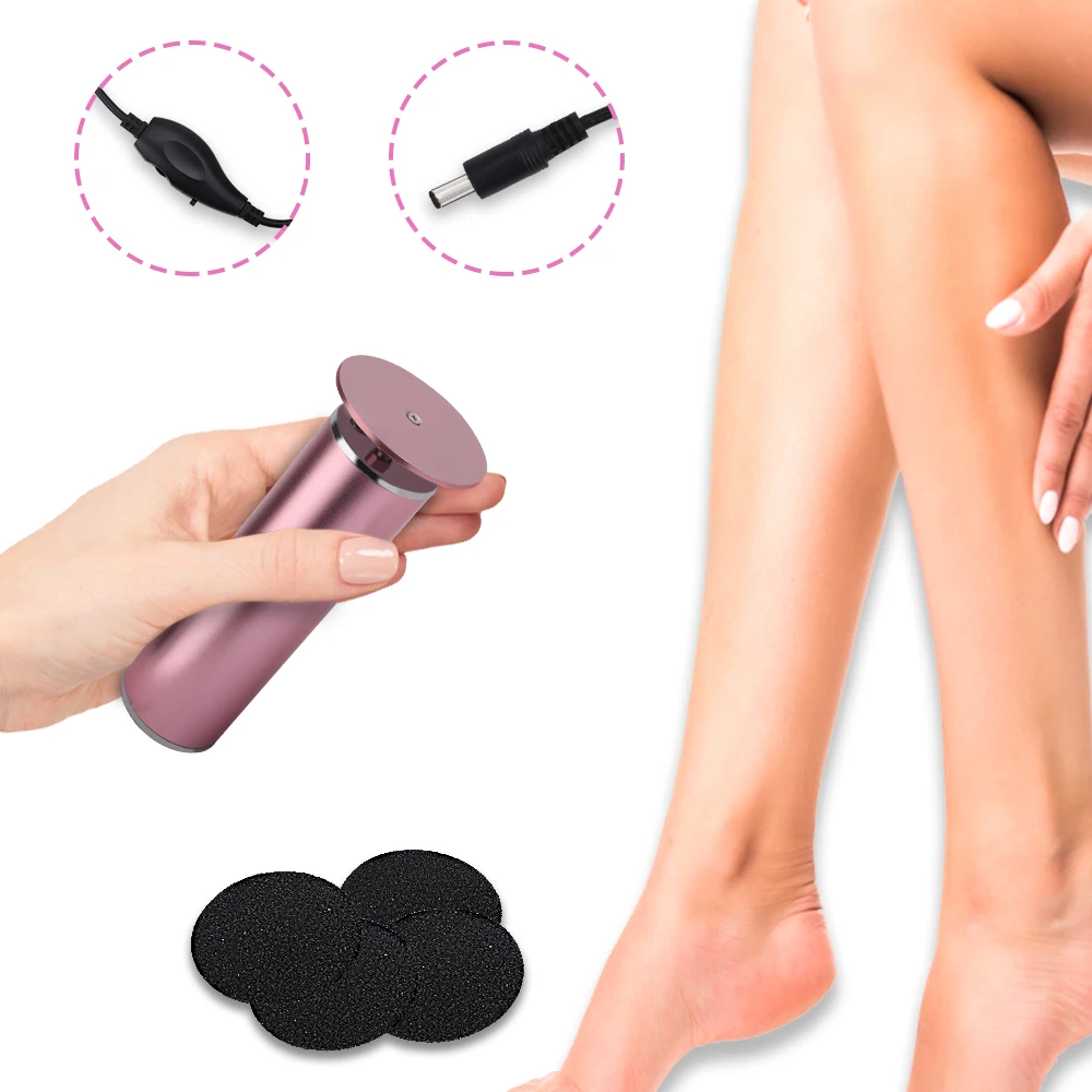 Electric Foot Grinder Heel File Grinding Exfoliator Pedicure Machine Dead Skin Callus Remover Feet Care Tools | Красота и здоровье