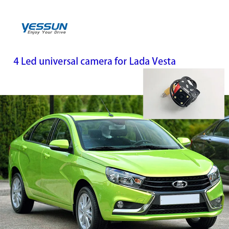 Автомобильная камера заднего вида Yessun универсальная для Lada Vesta 2015 ~ 2019 вида/CCD