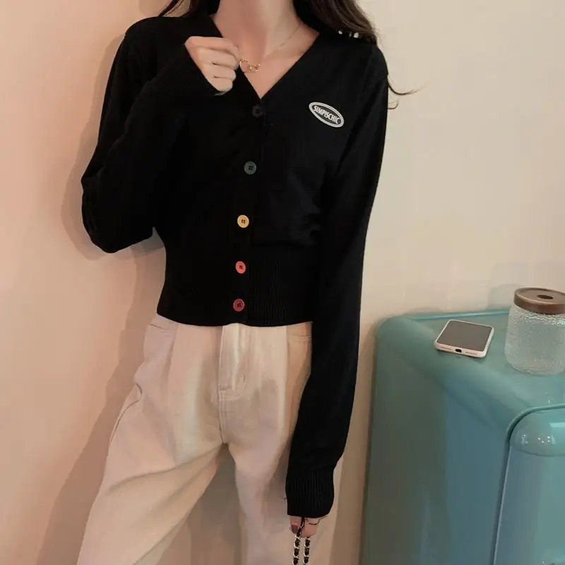 Женские свитера кардиган зимний нежный мягкий свитер с V-образным вырезом пальто