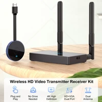 video transmitter receiver kit 4k 30hz wi fi display dongle wireless hd adapter for smartphone hdtv projector