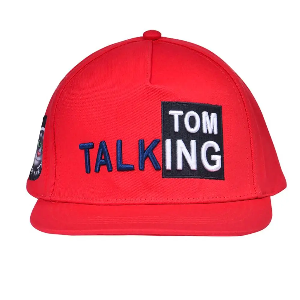 Бейсбольная крутая детская красная кепка модная в стиле хип хоп для девочек и