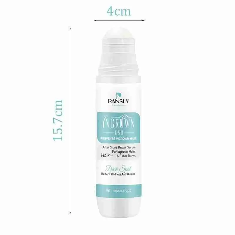 

100ml Beard Cream Essence Smooth Prevent Ingrown Hair Repair Shaving Skin Waxing Serum Mild Stopper Razor After Bump E4V5