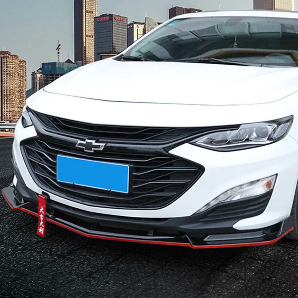 

Передний бампер, спойлер для Chevrolet Malibu 2016, 2017, 2018, 2019 седан, 4D пластиковый корпус, бампер, диффузор, губа для Малибу