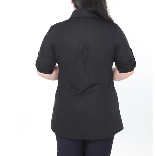 Туника женские блузы рубашки 2020 для офиса девушек летняя женская официальная