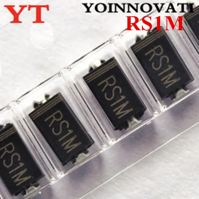 1000 шт./лот RS1M SMA FR107 1A/1000V лучшее качество.