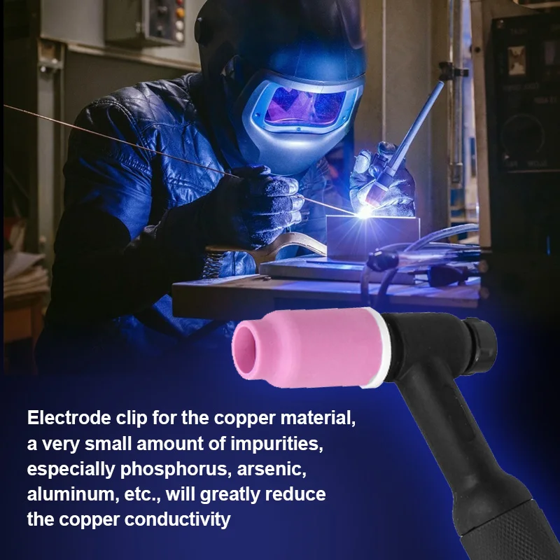 HITBOX 17 шт. сварофонарь TIG газовые линзы Керамические наконечники горелки для WP17 WP18