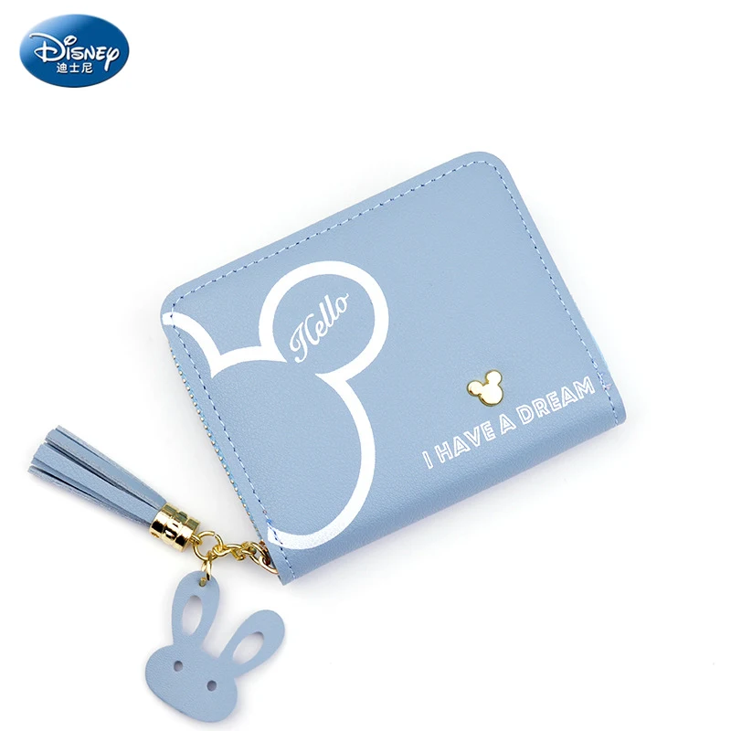 Новинка женский короткий кошелек с рисунком Диснея модный милый детский