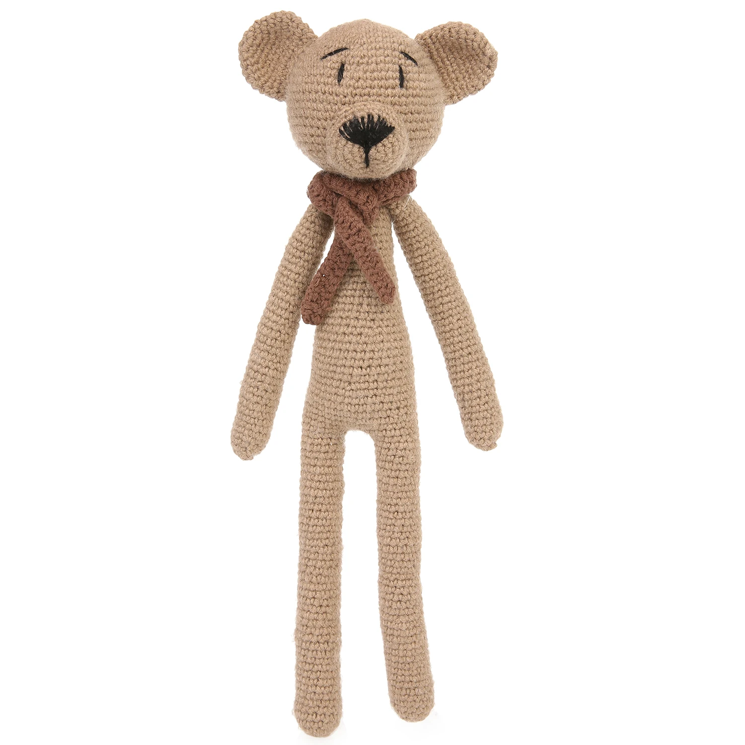 

Baby Mica Cute First Oyuncağım Bear Tody Sleeping Friend Organic Amigurimi 30 cm