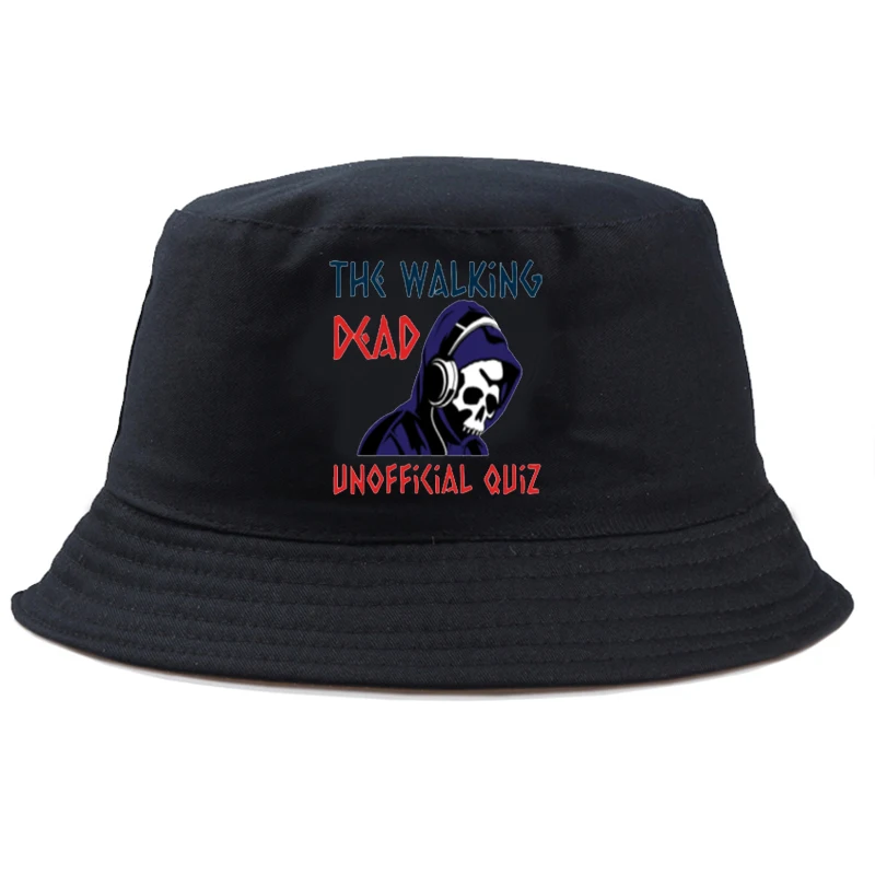 Крутая Кепка Харадзюку Панама Ходячие мертвецы шапка Стильная хлопковая