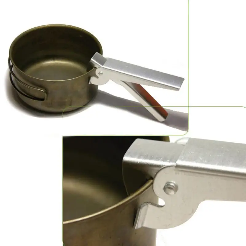 Открытый горячий держатель для миски Алюминиевый зажим горшка блюдо горшок