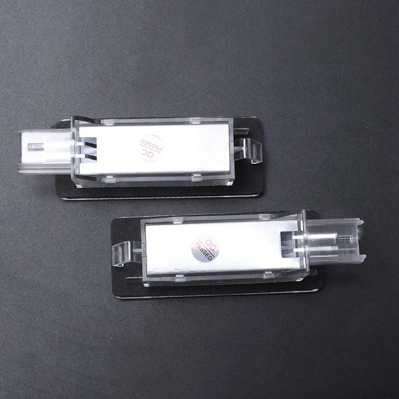 Автомобильные светодиодные лампы для номерного знака Renault Espace Mk4 Scenic Mk2 Laguna 2 Dacia