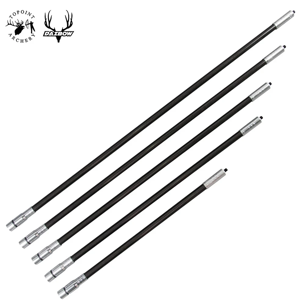 

Topoint PR601 Archery Main-Bar 18/24/27/30/34Inches Compound bow Recurve Bow 3kPure Carbon Fiber Stabilizer For Bow Shooting Bal