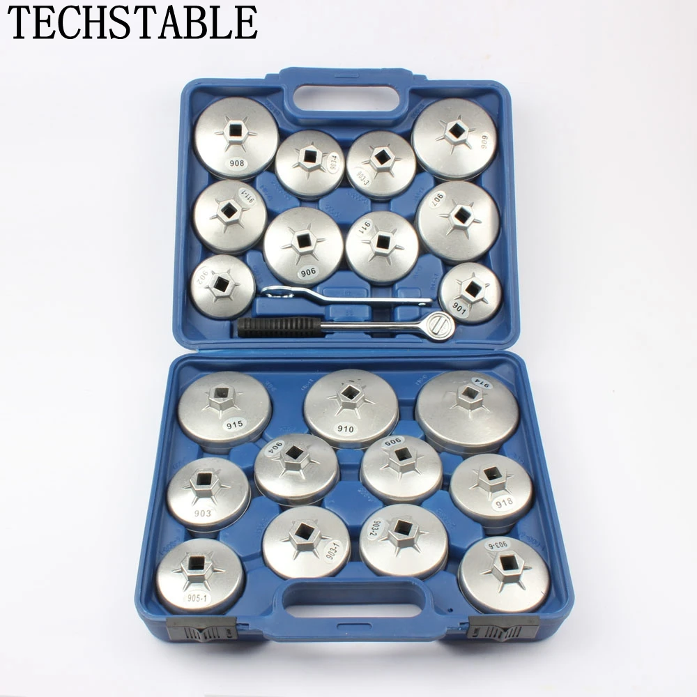 Комплект гаечных ключей TECHSTABLE для масляного фильтра 23 шт.|Гаечный ключ| |