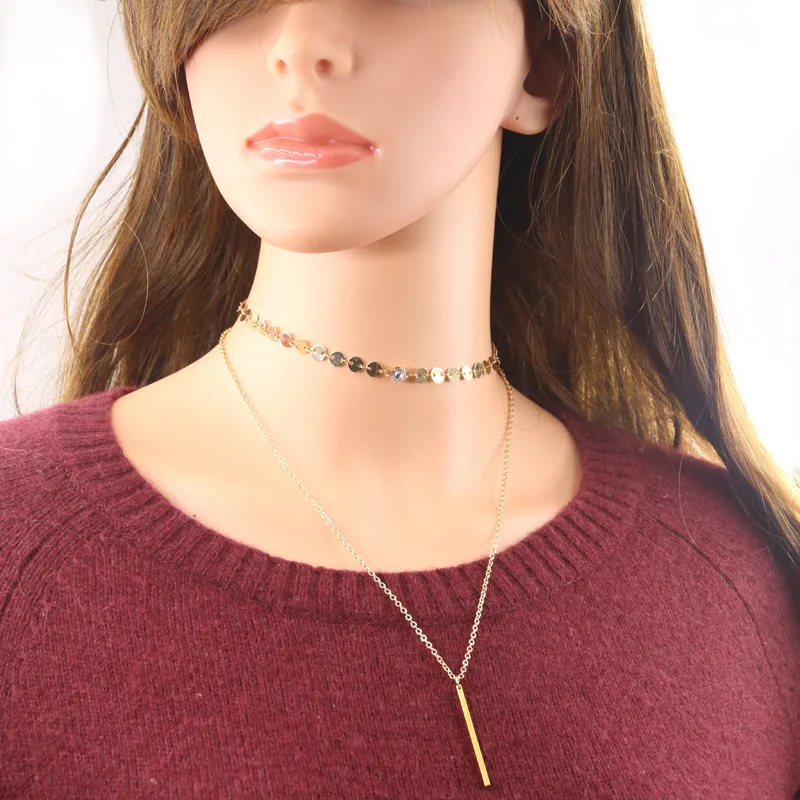 Новое поступление 2020 цепочка ручной работы с блестками ожерелье кисточкой