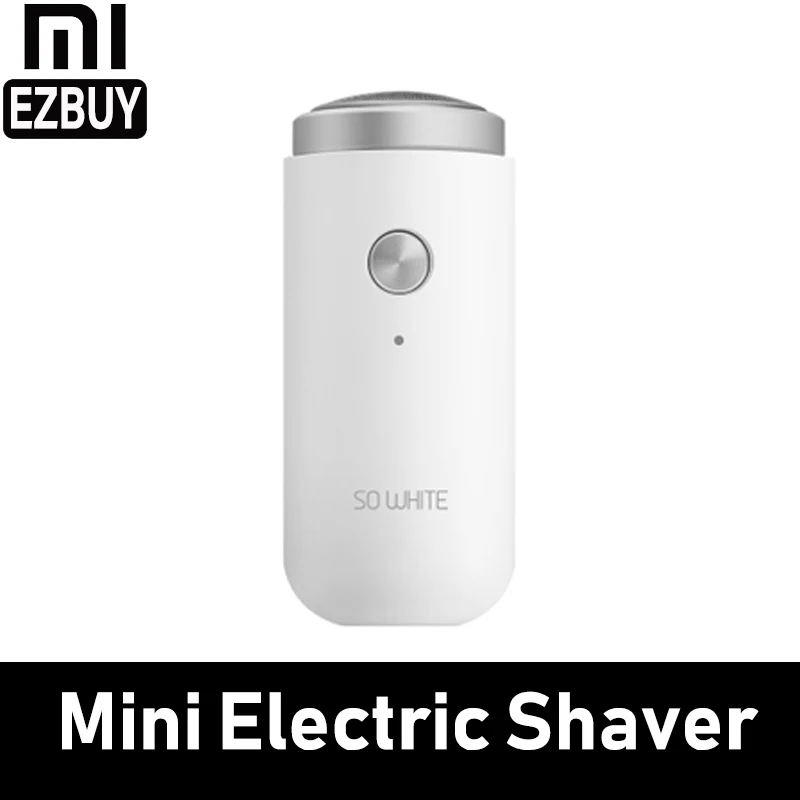 XIAOMI SO WHITE ED1 мини электробритва для мужчин портативный сухой влажный USB