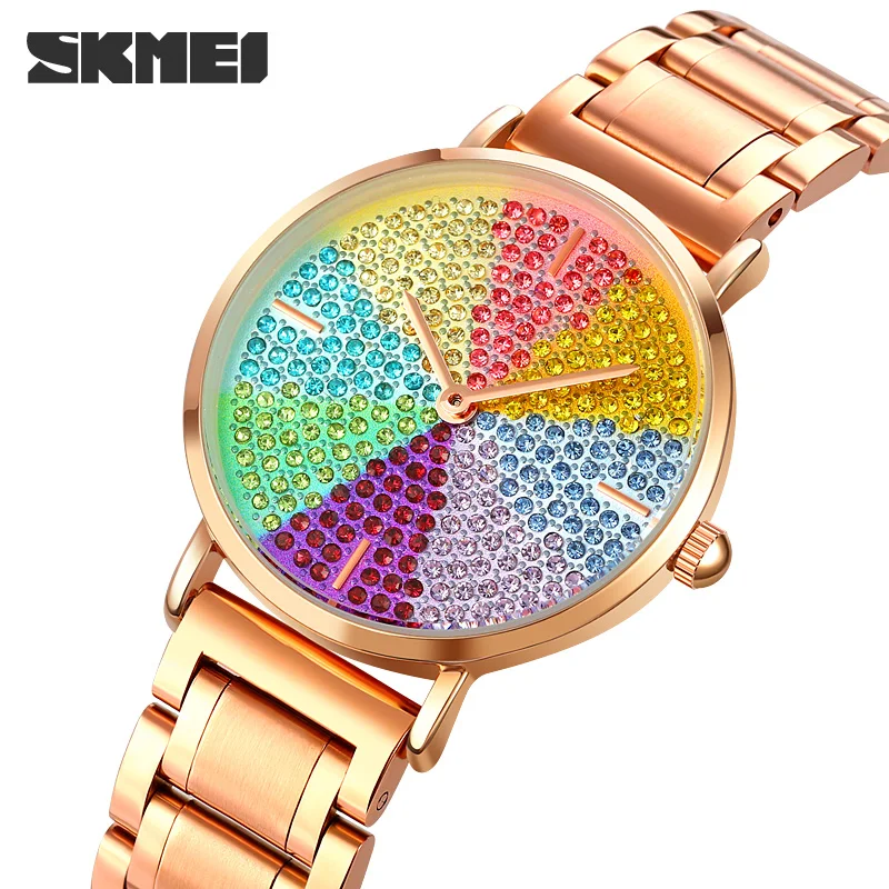 

Skmei Quartz-watch Casual Watches Women Quartz WatchWaterproof Female Clock Hours Ladies Women Watches relogio feminino 1811