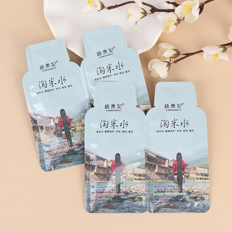 

4pc Rice Hair Growth Shampoo Anti Hair Loss Treatment Serum Fast Growth Longer thicker Hair for Men Women Best Hair Care Product