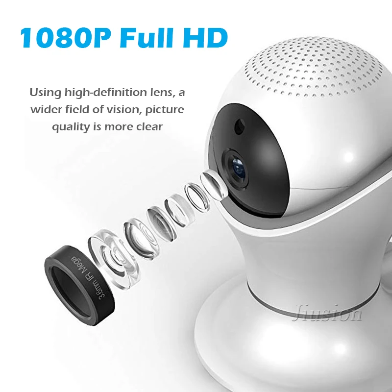 Мини-камера видеонаблюдения с поддержкой Wi-Fi 1080P | Безопасность и защита