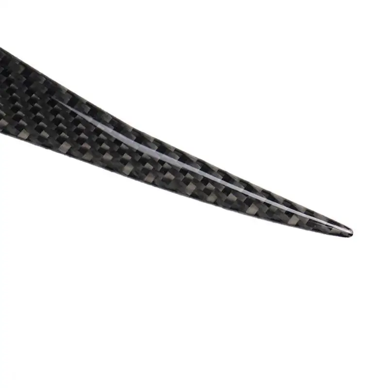 1 пара углеродного волокна крышка фары брови наклейки на веки украшения