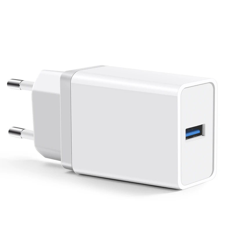 2-Ports White Зарядное устройство USB 4 порта Quick Charge 3,0 для Samsung iPhone XiaoMi настенный мобильный телефон Универсальный адаптер Быстрая зарядка 4,0 CinkeyPro - Тип штекера: 2-Ports White