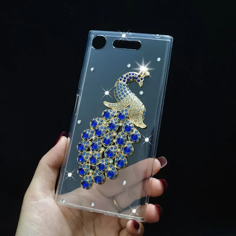 Роскошный Блестящий Алмазный чехол для Sony Xperia 1 10 II 5 8 L1 L2 L3 L4 Plus XA XA1 XA2 XZ XZ1 XZ2 XZ3 Ultra