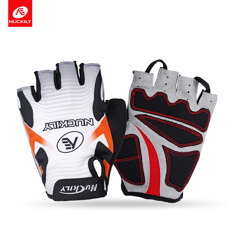NUCKILY короткие перчатки для езды на велосипеде полиэстер дорожный велосипед