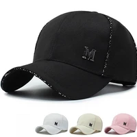spring summer fall new letter rivet embroidery baseball cap outdoor sports breathable hats for women men fashion trendy bonnets