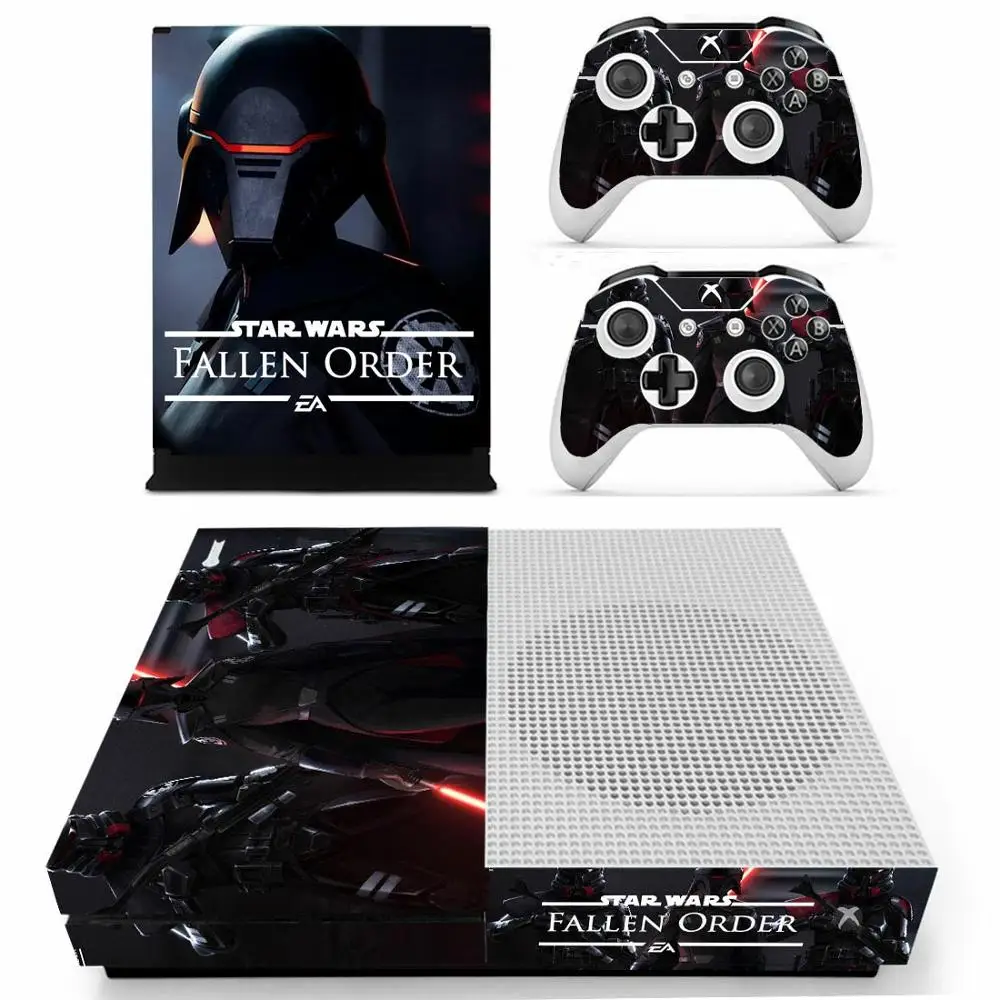 Джедай: Падший заказ наклейка s для Xbox One S кожа Виниловая Pegatina one тонкая консоль и