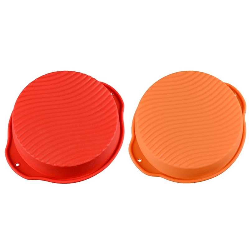 Силиконовая форма для выпечки торта волнистый узор мусса десертные торты