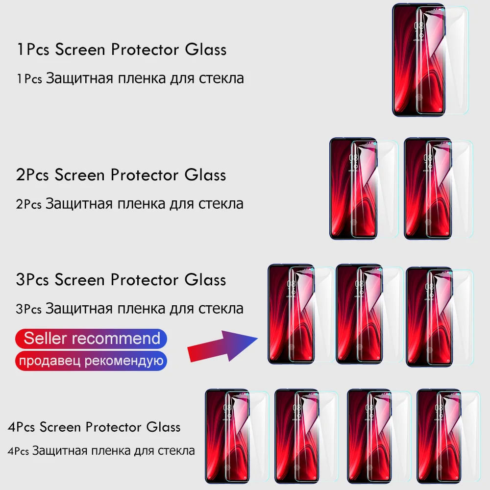Закаленное стекло для Xiaomi Redmi Note 7 4 1 шт. Защитное экрана 6 5 8 Pro 6A Plus 7A|screen cover|glass