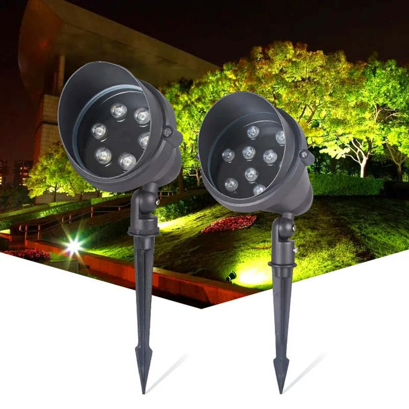 Светодиодный садовый прожектор нарусветильник светильник для дорожек двора